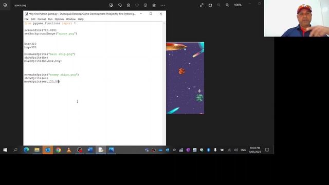 Loading sprites in python game смотреть онлайн