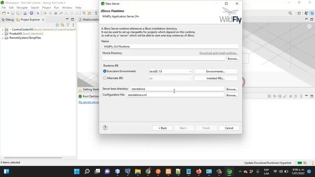 Agregar o configurar servidor de aplicaciones WildFly en Spring Boot y Eclipse смотреть онлайн