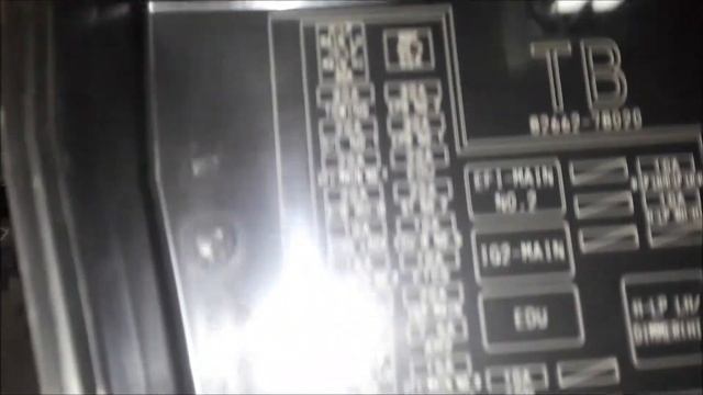Lexus NX 200 Fuse Box Locations & OBD2 Scan Port смотреть онлайн