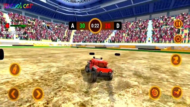 Monster Truck Demolition Derby Games：US Police Demolition Derby #4 - Android Gameplay смотреть онлайн