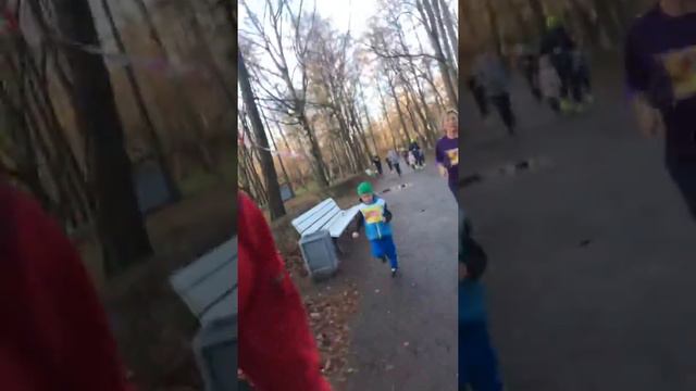 Первый забег Артема, марафон в День народного единства 4.11.2018 смотреть онлайн