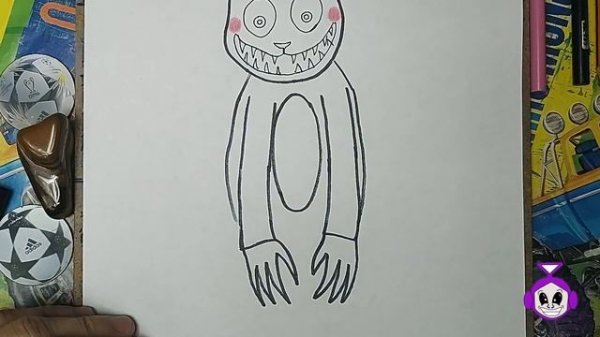 Cómo DIBUJAR a?MIss.BO?de MR. HOOPS PLAY HOUSE 2/How to DRAW Miss BO from Mr. HOOPS PLAY HOUSE 2