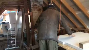 Утепление чердака пенополистиролом.  Залесская Артель
