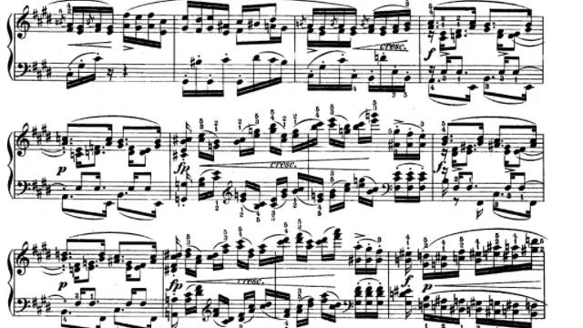 F. Chopin : Etude Op. 10 No. 3 In E Major 