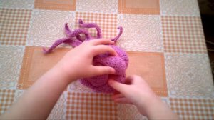 Развивающая игрушка-головоломка "Осьминог" крючком. Презентация МК.