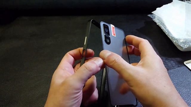 Metal Bumper Case for Sony Xperia 10 IV смотреть онлайн