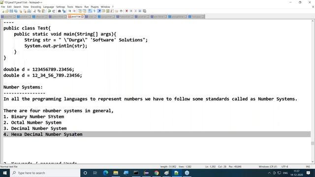 CORE JAVA (with PROJECT) tutorials || Session - 29 || by Mr. Nagoor Babu On 14-12-2020 @11AM смотреть онлайн