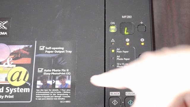 Обслуживание принтера Canon Pixma MP280 без подключения к ПК смотреть онлайн