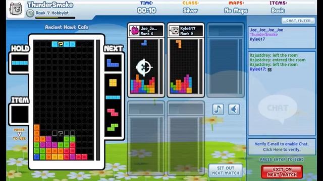 Tetris friends arena Rank 7 gameplay смотреть онлайн