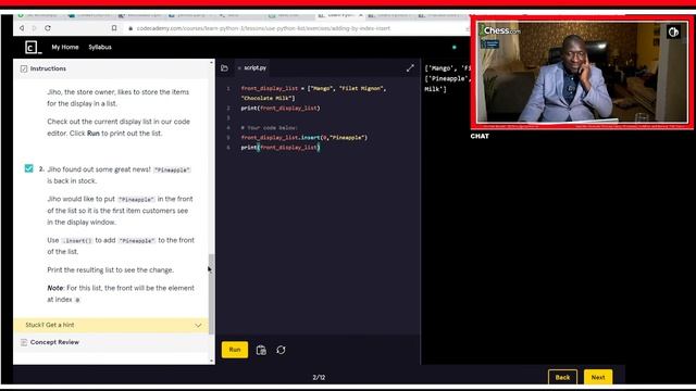 Learning Python With Codecademy смотреть онлайн