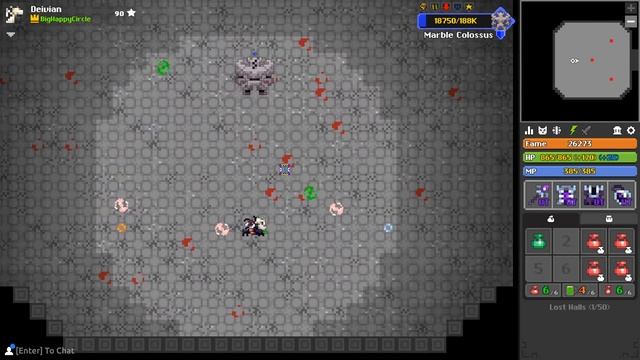 [RotMG] Lost Halls SOLO Marble Colossus how did it go? смотреть онлайн