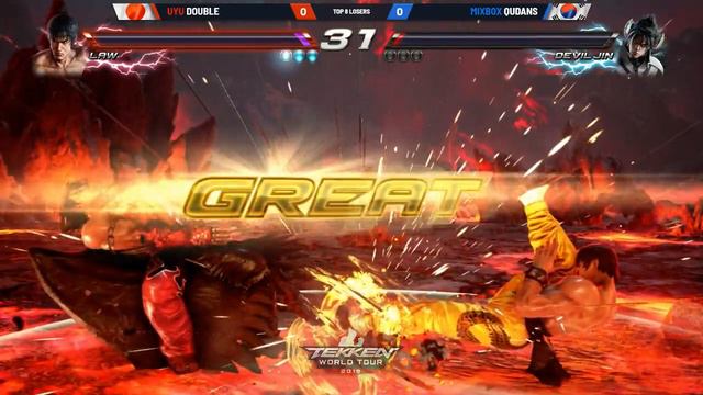 Tekken 7: Mixbox | Qudans vs. UYU | Double - Summer Jam 2019 - Top 8 смотреть онлайн