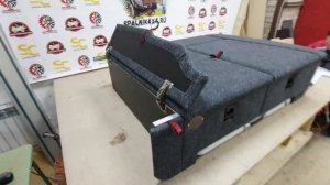 ? Автоспальник для Тойота Ленд Крузер 105 с ящиками увеличенного объёма и интегрированным столом.