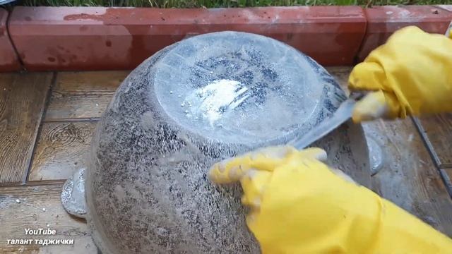 КАК ОЧИСТИТЬ 100 ЛЕТНЫЙ КАЗАН ОТ НАГАРА? Чихел деги чандинсоларо тоза мекунем? смотреть онлайн