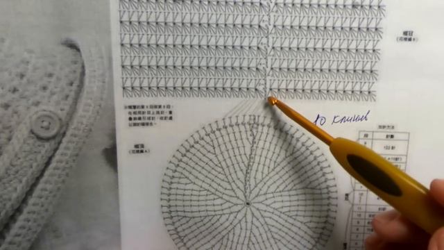 ШЛЯПКА по схеме, Вязание КРЮЧКОМ , crochet hat ( шапки № 178) смотреть онлайн