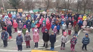 Флешмоб, посвящённый Всемирному Дню здоровья #эстафетаздоровья #детскийсад440