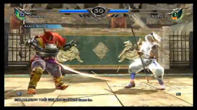 Gilgamesh vs Edge Master: Soul Calibur 5 смотреть онлайн