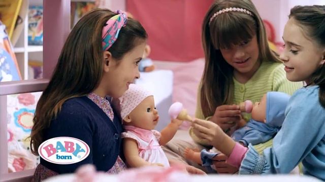 BABY born Lalka Magiczne karmienie + Płaszczyk - www.krainazabawy.pl смотреть онлайн