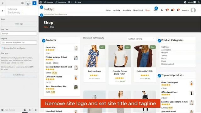 How to Set BuddyX Theme Site Identity - WordPress Social Network Theme смотреть онлайн
