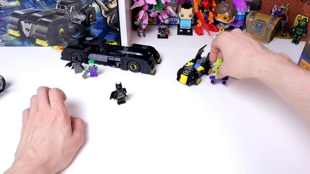 ЛЕГО BATMAN - БЭТКИБОРГ, БЭТСОБАКА, ЗАГАДОЧНИК смотреть онлайн