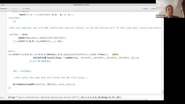 2021 Bootstrap School - Shai Chester: Numerical Conformal Bootstrap with SDP, Lecture 2 смотреть онлайн