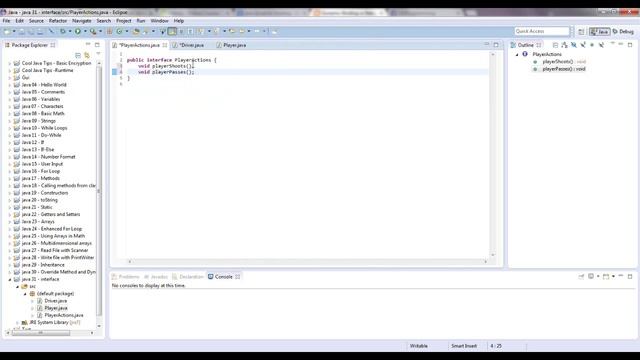 Learn Java - Beginner 34 - Interfaces смотреть онлайн