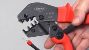 Кримпер для обжима проводов KNIPEX 97 52 09