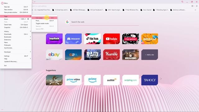 How To Use Opera GX In Full Screen Mode смотреть онлайн