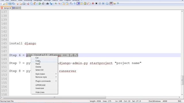 django installation смотреть онлайн