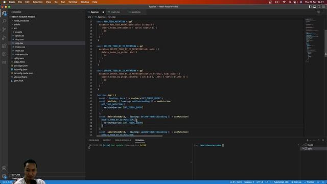 Belajar Hasura GraphQL - 8 ApolloGraphql refetchQuery смотреть онлайн