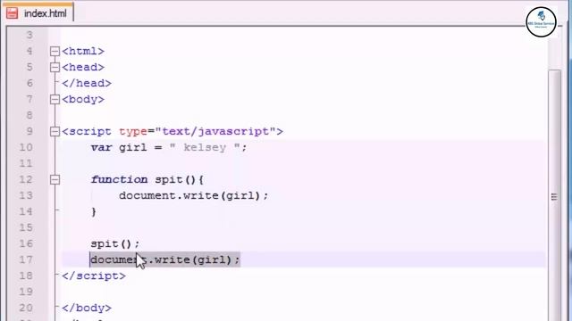 JavaScript Tutorial - 11 for Beginners - Global & Local Variables смотреть онлайн