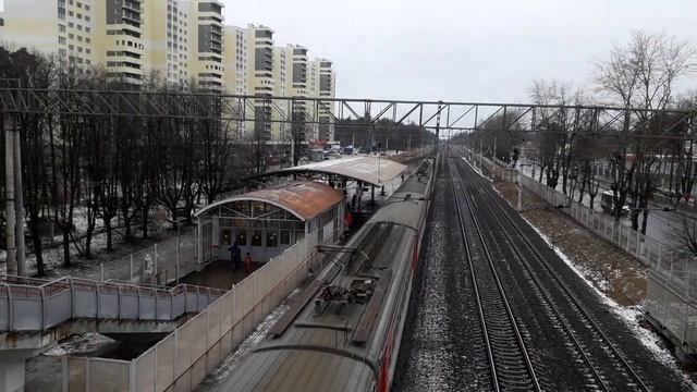 [РЖД] [ЦППК] "Первый раз снимаю на Казанско-Рязанском направлении" Электропоезд ЭД2Т-0029. смотреть онлайн