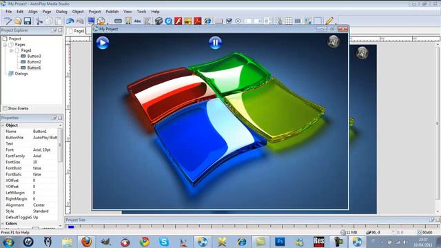 come mettere la musica di background in autoplay media studio 8 смотреть онлайн