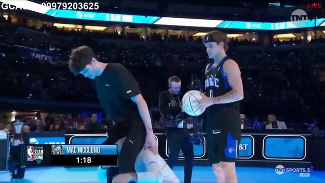 Jaylen Brown vs Mac Mclung NBA DUNK CONTEST 2024 смотреть онлайн
