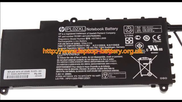 HP Pavilion 11X360, HSTNN LB6B, PL02XL аккумулятор смотреть онлайн