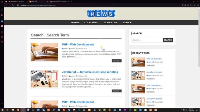 039. Live News Project ➤ 01 Introduction With PHP MYSQL |⚡ PHP Bangla Tutorial ⚡| Nirob Hasan смотреть онлайн