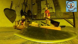 Диана и Даня играют в прятки в Доме великана. МанкиТайм