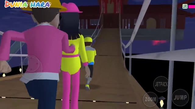 Yuta Mio ke Rumah Pocong Kunti | Anak Hilang DiSembunyikan Hantu ??| Sakura School Simulator Horor смотреть онлайн