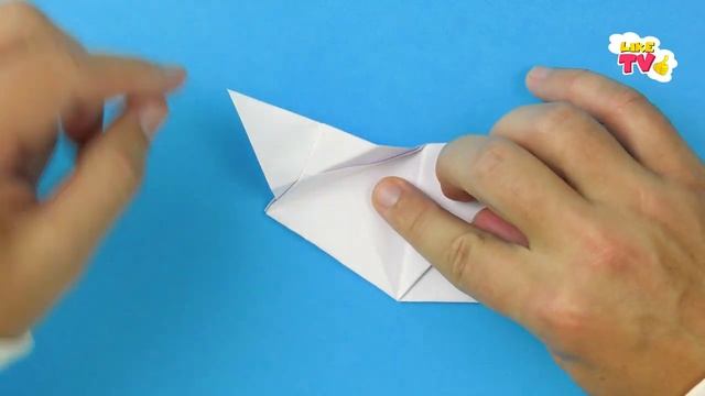 Origami swan. How to make paper swan from A4 without glue смотреть онлайн