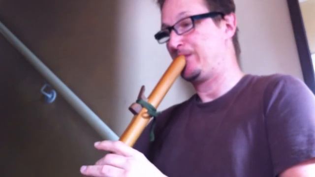 MJK 2003 Native American Style flute (NAF) in Cedar of Lebanon Sound Sample смотреть онлайн
