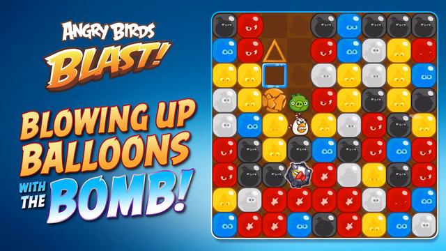 Angry Birds Blast - The Bomb Booster смотреть онлайн