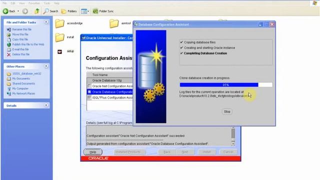 Oracle Database installation смотреть онлайн