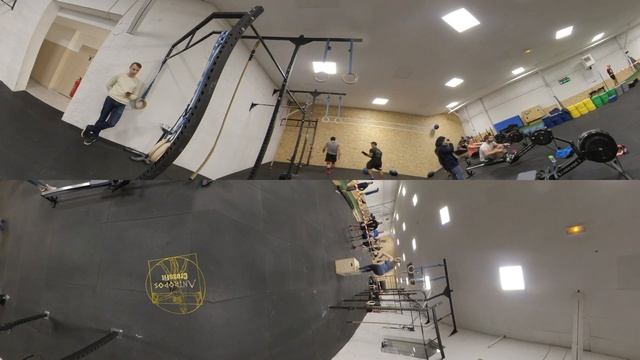 CrossFit OPEN 20.5 — Le WOD en vue 360° chez Antropos CrossFit смотреть онлайн