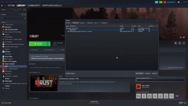 How to Connect to a Rust Server!