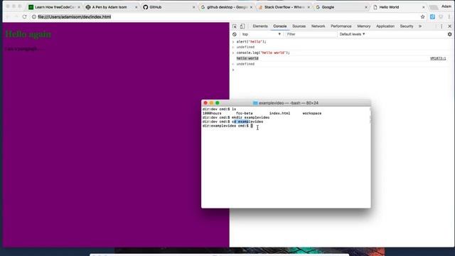 Web Dev 101: Git, Terminal, and tricks everyone should know смотреть онлайн