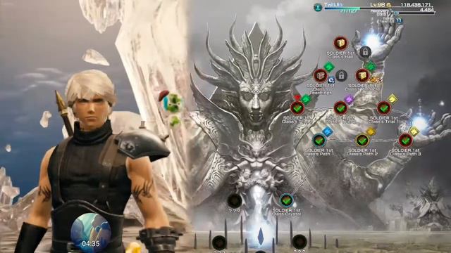 Mobius Final Fantasy Job Quests - Hall of Fame(HoF): Legends 1 [Soldier 1st Class's Trial 3] смотреть онлайн