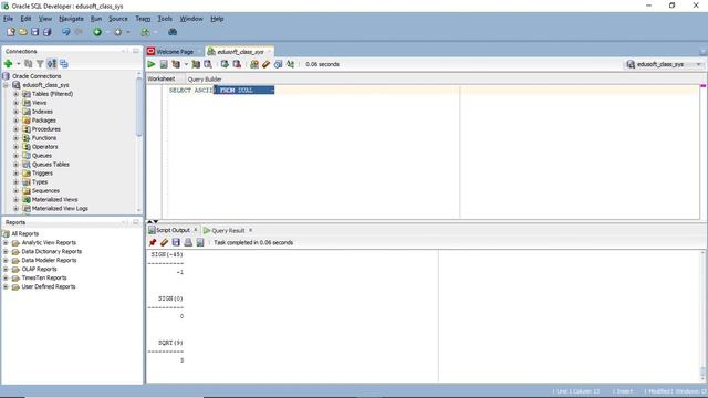 oralce online class 5 - Built-in Function in SQL part 1 смотреть онлайн