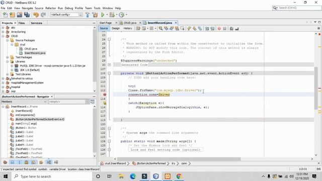Insert data from JFrame to Mysql Database using Netbeans 8.2! Tutify [Hindi/Urdu] смотреть онлайн