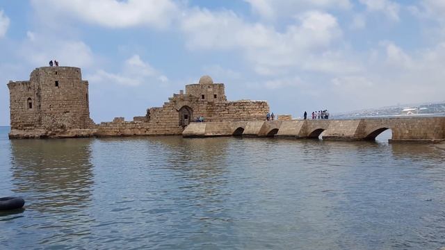 Сидонская крепость, Саида, Ливан смотреть онлайн