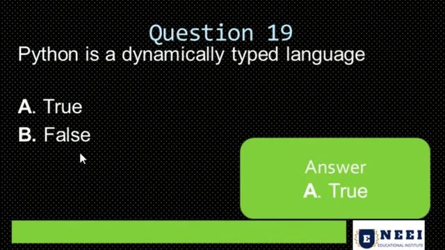 Python 100 Multiple Choice Questions and Answers | True/False FOR CS| IT | NIELIT 'O' LEVEL| PART смотреть онлайн